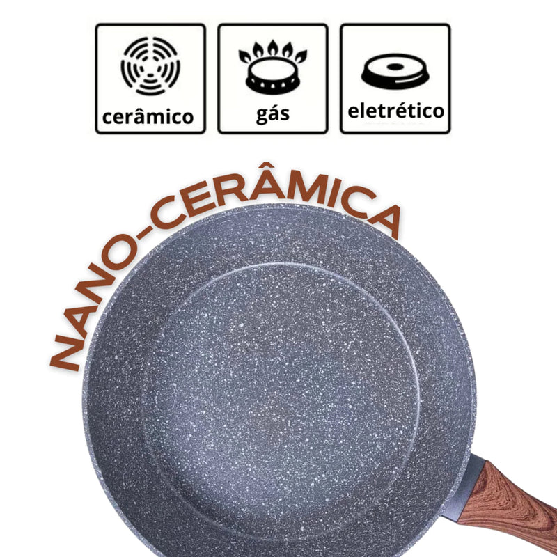 Frigideira Antiaderente Cerâmica  Premium